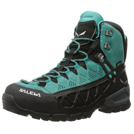 ALP FLOW MID GTX WOMEN - VENOM / BRIGHT ACQUA