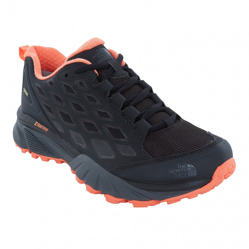 CHAUSSURE TRAIL ENDURUS HIKE GTX FEMME - TNF BLACK/NASTURTIUM ORANGE