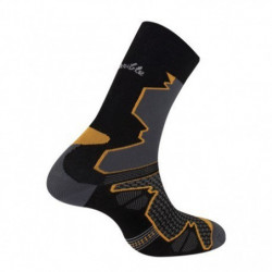 DOUBLE TREK - TIGE HAUTE - NOIR/ORANGE