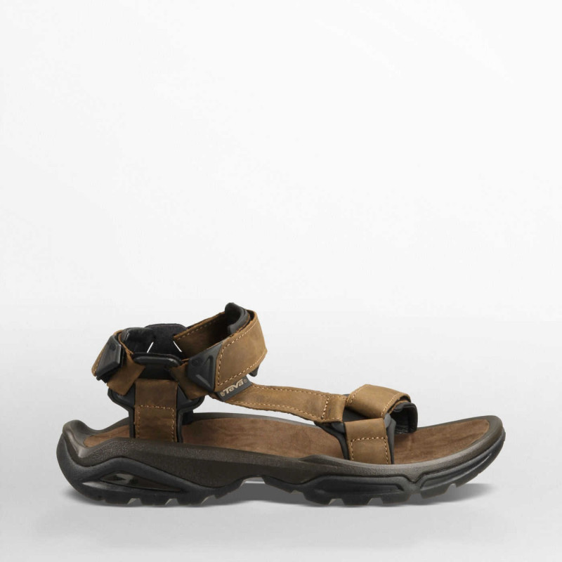 SANDAL TERRA FI LEATHER - BISON