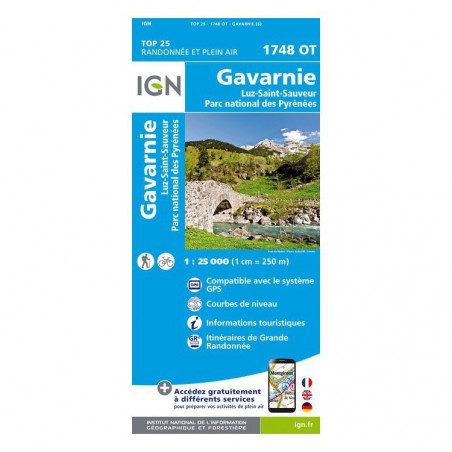CARTE 1748OT GAVARNIE