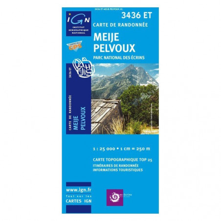 CARTE 3436ET MEIJE PELVOUX