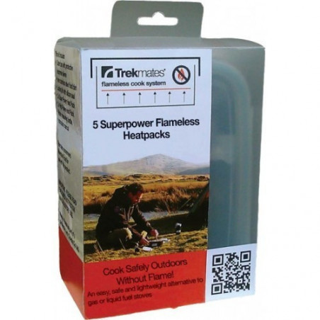 5 PAQUETS THERMIQUES FLAMELESS HEATPACK SUPER POWER